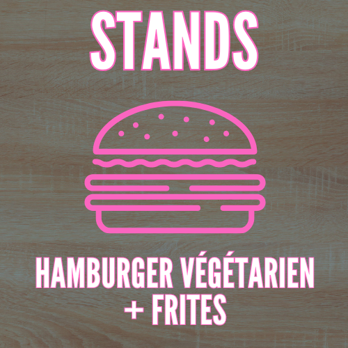 Hamburger Végétarien + Frites