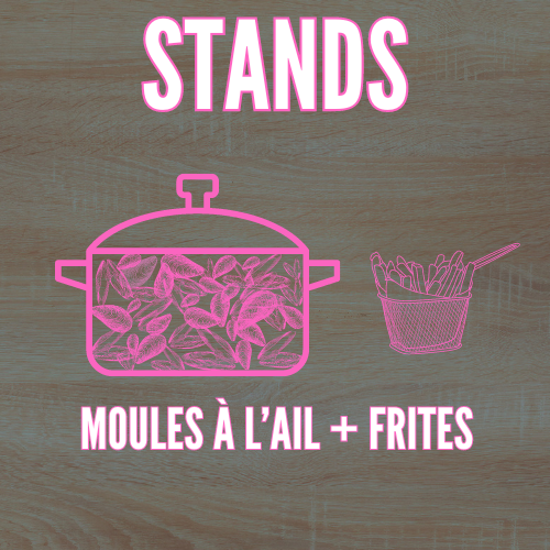 Moules à l'Ail + Frites