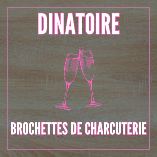 Brochettes Charcuterie (20 pièces)