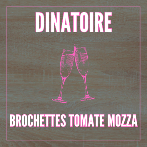 Brochettes Tomate Mozza (20 pièces)